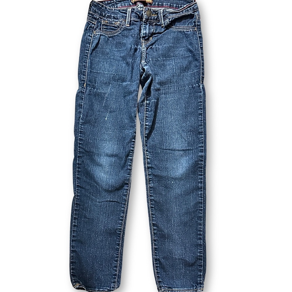 To Be With You  2 BWU Straight Leg Lightly Distressed Denim Jeans Womens Size 27